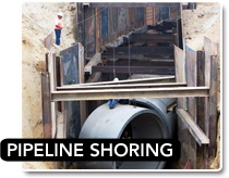 PIPELINE SHORING